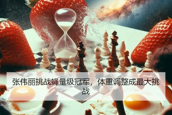 张伟丽挑战蝇量级冠军，体重调整成最大挑战
